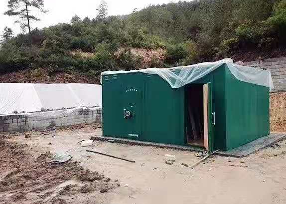 华龙露天如何存放爆破线放炮线等爆破器材？